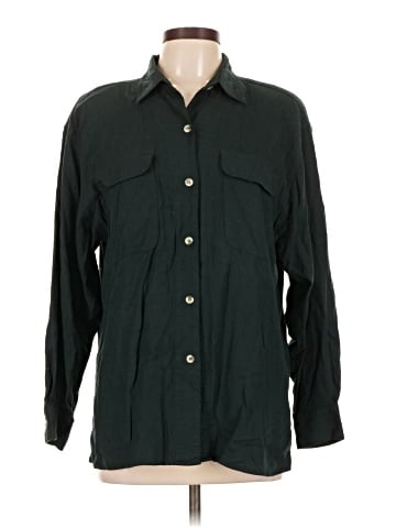 White Stag Long Sleeve Button-Down Shirt (view 1)