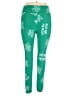 Lularoe Graphic White Green Casual Pants Size 1X (Tall & Curvy) - photo 2