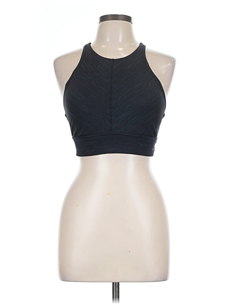 Pre-owned Prana Tank Top Black Halter Neckline Tops