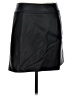 Apostrophe 100% Leather Black Leather Skirt Size 10 - photo 2