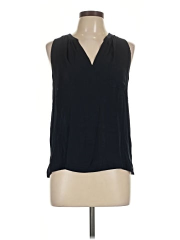Vince. Sleeveless Silk Top (view 1)