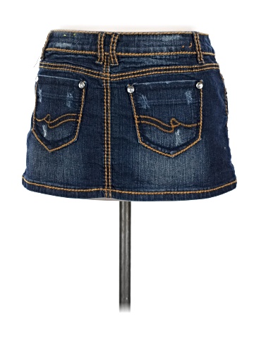 Almost Famous Denim Skirt (view 2)