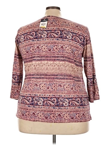 Chaps 3/4 Sleeve T-Shirt (view 2)