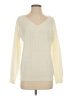 Poof! 100% Acrylic Ivory Pullover Sweater Size M - photo 1
