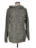 RD Style Tweed Gray Turtleneck Sweater Size L - photo 1