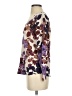 Chico's Floral Purple Pullover Sweater Size S - photo 5