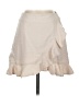 Do & Be Solid Ivory Casual Skirt Size S - photo 1