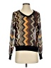 Missoni For Target 100% Polyester Chevron-herringbone Brown Pullover Sweater Size S - photo 1