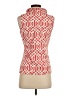 J. McLaughlin Red Sleeveless Blouse Size S - photo 2