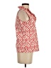 J. McLaughlin Red Sleeveless Blouse Size S - photo 4