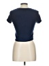 Pull&Bear Blue Short Sleeve Turtleneck Size L - photo 2