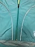 lucy 100% Polyester Color Block Teal Windbreaker Size XS - photo 3