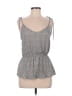 Sienna Sky 100% Polyester Gray Sleeveless Top Size M - photo 1