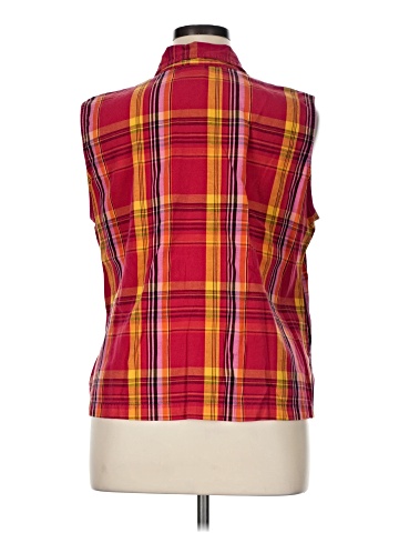 Erika Sleeveless Button-Down Shirt (view 2)