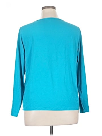 Lands' End 3/4 Sleeve T-Shirt (view 2)