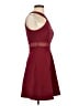 Emerald Sundae Burgundy Cocktail Dress Size S - photo 4