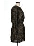 Rails Tweed Brown Casual Dress Size L - photo 4