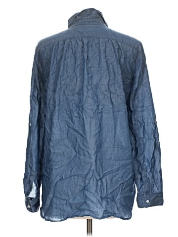 Ann Taylor LOFT Long Sleeve Button-Down Shirt (view 2)