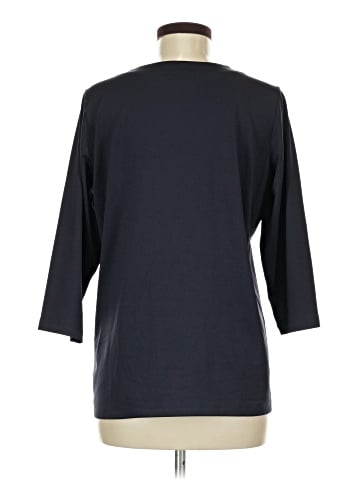 Susan Graver 3/4 Sleeve T-Shirt (view 2)