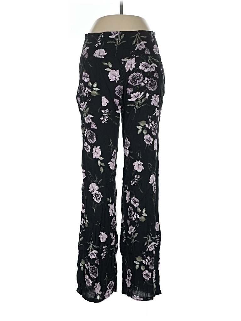 Pre-owned Three Dots Casual Pants In Black