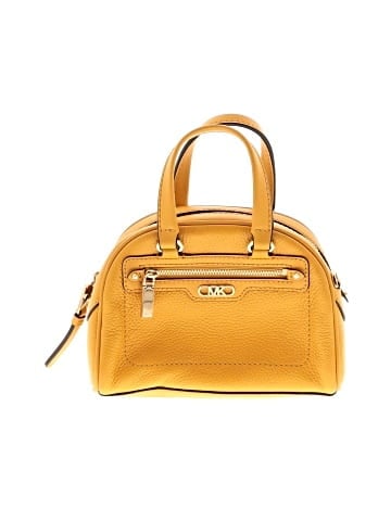 MICHAEL Michael Kors Leather Satchel (view 1)