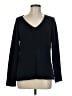 Talbots 100% Cotton Black Pullover Sweater Size M - photo 1