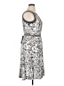 Perceptions Graphic Silver Cocktail Dress Size XL Petite - photo 4