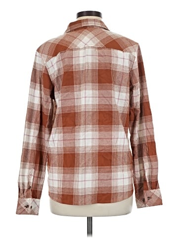 Natural Reflections Long Sleeve Button-Down Shirt (view 2)