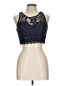 Sequin Hearts 100% Polyester Blue Tank Top Size 11 - photo 1