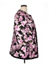 Dennis by Dennis Basso 100% Polyester Floral Purple Jacket Size 1X - photo 4