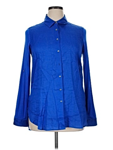 Calvin Klein Long Sleeve Button-Down Shirt (view 1)