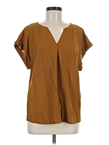 Bobeau Short Sleeve Blouse (view 1)