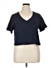 Universal Standard Blue Short Sleeve Top Size 16 (S) - photo 1