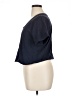 Universal Standard Blue Short Sleeve Top Size 16 (S) - photo 5