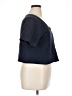 Universal Standard Blue Short Sleeve Top Size 16 (S) - photo 4