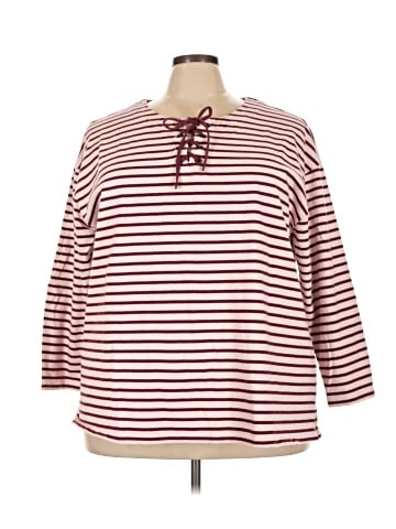 Lands' End 3/4 Sleeve T-Shirt (view 1)