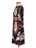 Ali Ro Aztec Or Tribal Print Floral Brown Purple Cocktail Dress Size 0 - photo 5