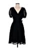 DKNY 100% Polyester Black Cocktail Dress Size 8 - photo 1
