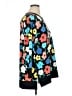 Lularoe Floral White Black Pullover Sweater Size XL - photo 4