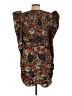 Walter Baker 100% Polyester Print Green Cocktail Dress Size 10 - photo 2