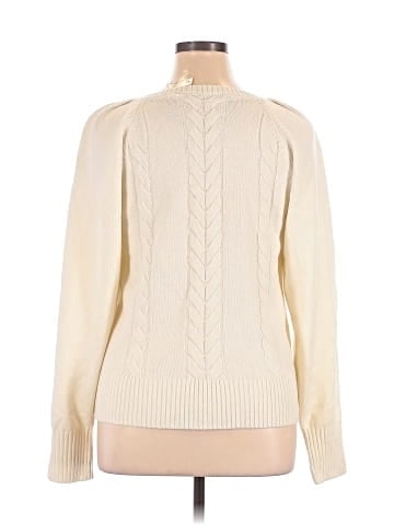 Madewell V-Neck Pullover Sweater in Merino Wool (view 2)