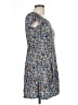 SO Print Blue Casual Dress Size 14 - photo 4