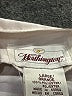 Worthington 100% Polyester Ivory Short Sleeve Blouse Size L - photo 7