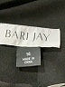 Bari Jay 100% Polyester Solid Black Cocktail Dress Size 14 - photo 7
