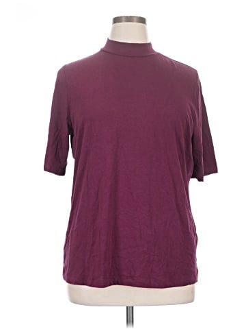 Banana Republic Factory Store Short Sleeve Turtleneck (view 1)