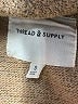Thread & Supply Tan Cardigan Size S - photo 7