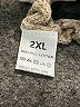 Unbranded 100% Polyester Metallic Tan Pullover Sweater Size 2X - photo 8