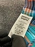 Levi's Plaid Teal Short Sleeve Button-Down Shirt Size 7 - photo 4