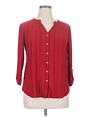 Perseption Concept 3/4 Sleeve Blouse (view 1)
