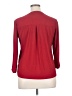 Perseption Concept Burgundy 3/4 Sleeve Blouse Size XL - photo 2